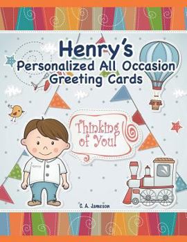 Paperback Henry's Personalized All Occasion Greeting Cards Book