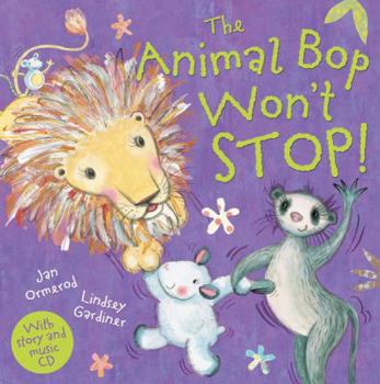 Paperback The Animal Bop Won't Stop! [With CD (Audio)] Book