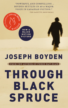 Paperback Through Black Spruce Book