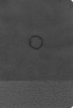 Imitation Leather CSB Super Giant Print Reference Bible, Optimal Type, Digital Study Edition, Charcoal Leathertouch, Indexed [Large Print] Book