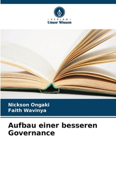 Paperback Aufbau einer besseren Governance [German] Book