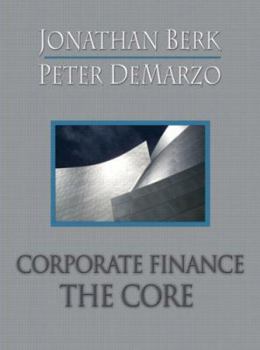 Hardcover Corporate Finance: The Core Book