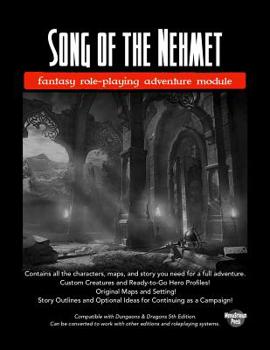Paperback Song of the Nehmet: fantasy role-playing adventure module Book