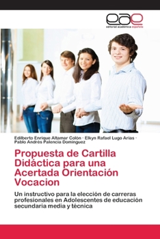 Paperback Propuesta de Cartilla Didáctica para una Acertada Orientación Vocacion [Spanish] Book