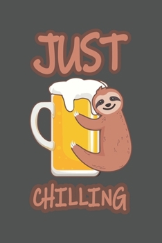 Just Chilling: Lustiges Faultier Geschenk Chillen Tauchsport Dina5 Kariert Notizbuch Tagebuch Planer Notizblock Kladde Journal Strazze