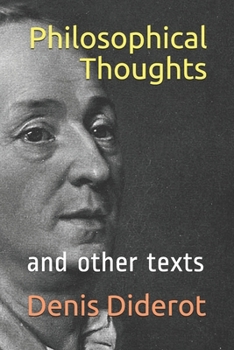 Paperback Philosophical Thoughts: And Other Texts Book