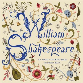 Paperback William Shakespeare: An Adult Coloring Book