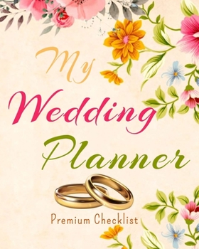 My Wedding Planner a Portable Guide to Organizing Your Dream Wedding 2021 | 2020 Wedding Planner with golden wedding rings design Complete Wedding ... Journal Pages Bride Wedding Engagement Gift