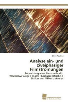 Paperback Analyse ein- und zweiphasiger Filmströmungen [German] Book