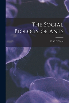 Paperback The Social Biology of Ants Book