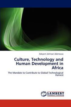 Paperback Culture, Technology and Human Development in Africa Book