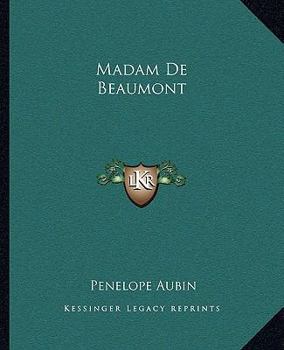 Paperback Madam De Beaumont Book