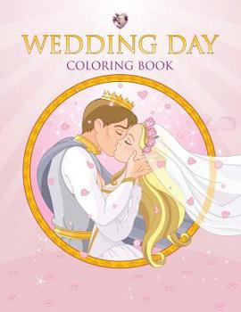 Paperback Wedding Day Coloring Book