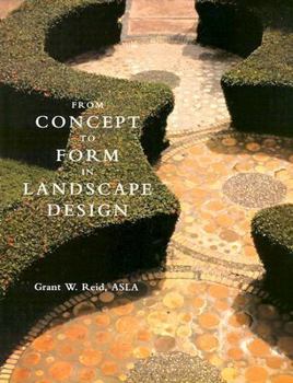 Paperback From Concept to Form: In Landscape Design Book
