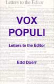 Paperback Vox Populi: Letters to the Editor [Unqualified] Book
