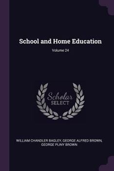 Paperback School and Home Education; Volume 24 Book