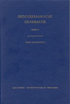 Hardcover Indogermanische Grammatik, Band II: Akzent - Ablaut [German] Book