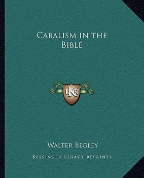 Paperback Cabalism in the Bible Book