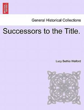 Paperback Successors to the Title. Book