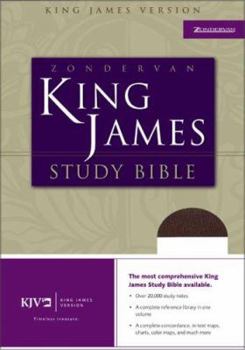 Leather Bound Study Bible-KJV Book