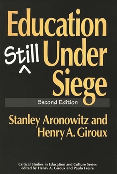 Paperback Education Still Under Siege Book