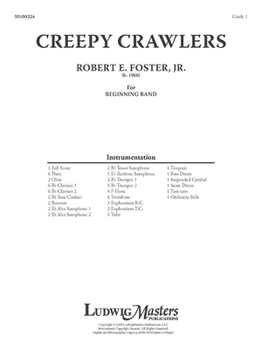 Paperback Creepy Crawlers: Conductor Score Book