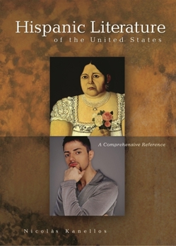 Hardcover Hispanic Literature of the United States: A Comprehensive Reference Book