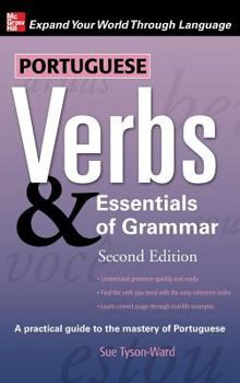 Hardcover Portuguese Verbs & Essentials of Grammar Book