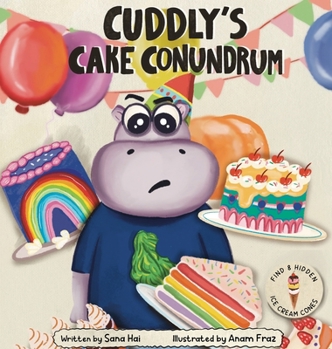 Hardcover Cuddly's Cake Conundrum [Large Print] Book