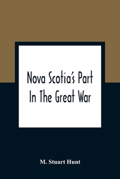 Nova Scotia's Part in the Great War