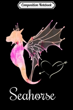 Composition Notebook: Seahorse - Birthday gift Idee Journal/Notebook Blank Lined Ruled 6x9 100 Pages