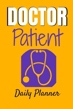 Paperback Doctor Patient Daily Planner: Doctors Patient Prescription Rx Pad Paper Notebook Book