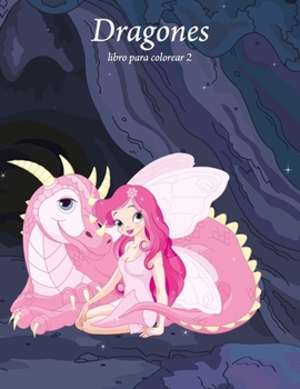 Paperback Dragones libro para colorear 2 [Spanish] Book