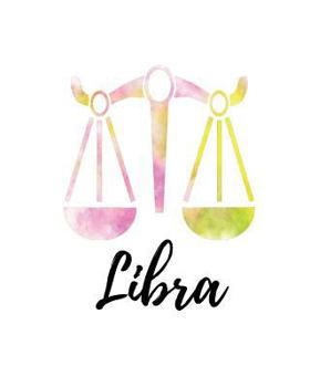 Paperback Libra: Libra Sketch Book Yellow Pink Book