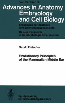Paperback Evolutionary Principles of the Mammalian Middle Ear Book