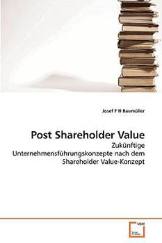 Paperback Post Shareholder Value [German] Book