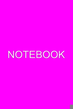 Notebook: Pink Color (College Ruled 120 Pages): for Writing, Journaling, Notekeeping at School, Home or Work (Jacky Diamonds Notebooks)