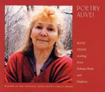 Audio CD Poetry Alive!: Ruth Stone Reading from "Ordinary Words" and "Simplicity" Book