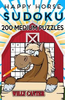 Paperback Happy Horse Sudoku 200 Medium Puzzles: Handy Pocket Size Book
