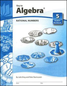 Spiral-bound Key to Algebra, Book 5: Rational Numbers Book