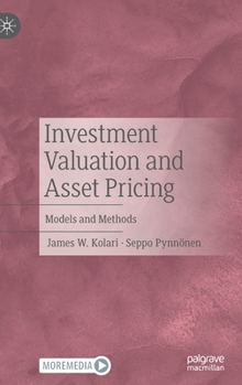 Hardcover Investment Valuation and Asset Pricing: Models and Methods Book