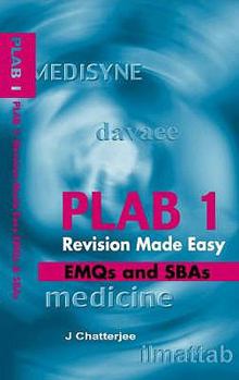 Paperback PLAB Part 1 Revision Book: Extended Matching Questions and Single Best Answer Questions Book