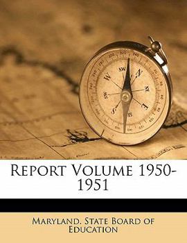 Paperback Report Volume 1950-1951 Book