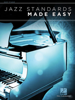 Paperback Jazz Standards Made Easy: Easy Piano Book