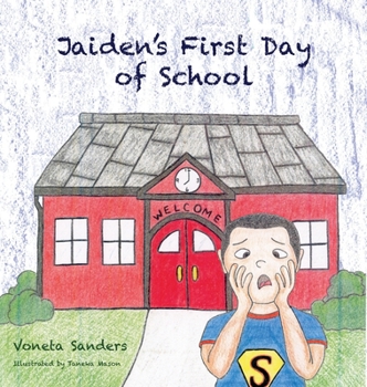 Hardcover Jaiden's First Day of School Book