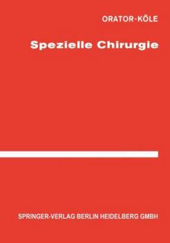 Paperback Spezielle Chirurgie [German] Book