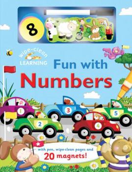 Hardcover Fun with Numbers [With Pens/Pencils and 20 Magnets] Book