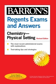 Paperback Regents Exams and Answers: Chemistry--Physical Setting Revised Edition Book