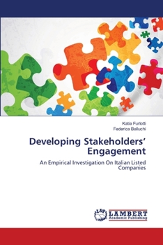 Paperback Developing Stakeholders' Engagement Book