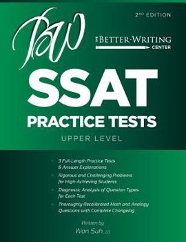 Paperback SSAT Practice Tests: Upper Level (2nd Edition) Book